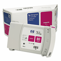 HEWC4847A C4847A (HP 80) Ink, 2200 Page-Yield, Magenta By HEWLETT PACKARD COMPANY