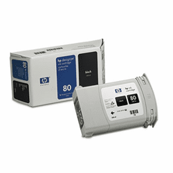 HEWC4871A C4871A (HP 80) Ink, 2200 Page-Yield, Black By HEWLETT PACKARD COMPANY
