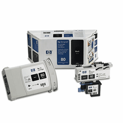 HEWC4890A C4890A (HP 80) Ink/Printhead/Printhead Cleaner, 4400 Page-Yield, Black By HEWLETT PACKARD COMPANY