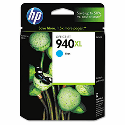 HEWC4907AN C4907AN (HP 940XL) High-Yield Ink, 1400 Page-Yield, Cyan By HEWLETT PACKARD COMPANY