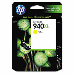 HEWC4909AN C4909AN (HP 940XL) High-Yield Ink, 1400 Page-Yield, Yellow By HEWLETT PACKARD COMPANY