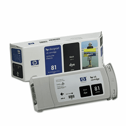 HEWC4930A C4930A (HP 81) Ink, 1000 Page-Yield, Black By HEWLETT PACKARD COMPANY