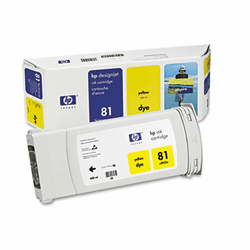 HEWC4933A C4933A (HP 81) Ink, 1000 Page-Yield, Yellow By HEWLETT PACKARD COMPANY