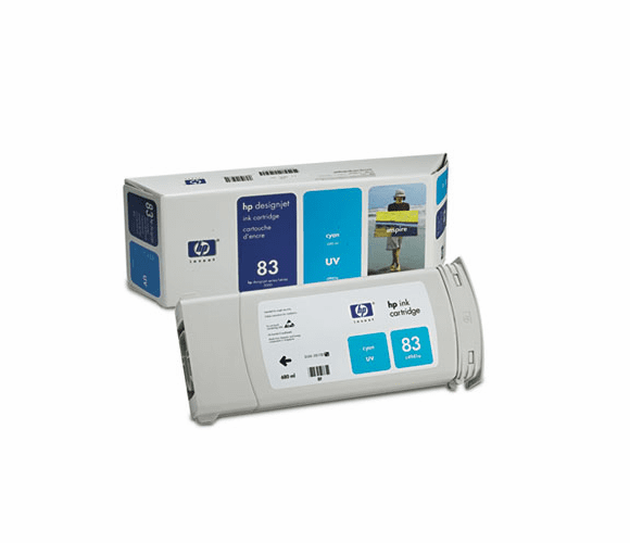 HEWC4941A C4941A (HP 83) Ink, UV Cyan By HEWLETT PACKARD COMPANY