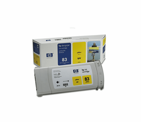 HEWC4943A C4943A (HP 83) Ink, UV Yellow By HEWLETT PACKARD COMPANY