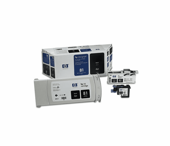 HEWC4990A C4990A (HP 81) Ink/Printhead/Printhead Cleaner, Black By HEWLETT PACKARD COMPANY