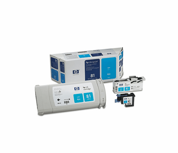 HEWC4991A C4991A (HP 81) Ink/Printhead/Printhead Cleaner, Cyan By HEWLETT PACKARD COMPANY
