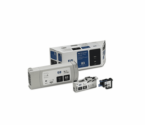 HEWC5000A C5000A (HP 83) Ink/Printhead/Printhead Cleaner, UV Black By HEWLETT PACKARD COMPANY