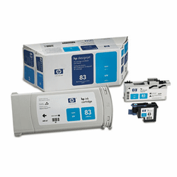 HEWC5001A C5001A (HP 83) Ink/Printhead/Printhead Cleaner, UV Cyan By HEWLETT PACKARD COMPANY