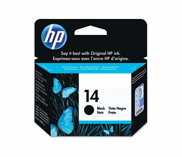 HEWC5011D C5011D (HP 14) Ink, 800 Page-Yield, Black By HEWLETT PACKARD SUPPLIES