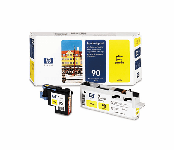 HEWC5057A C5057A (HP90) Printhead & Cleaner,Yellow By HEWLETT PACKARD COMPANY