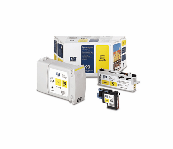 HEWC5081A C5081A (HP 90) Ink/Printhead/Printhead Cleaner, Yellow By HEWLETT PACKARD COMPANY
