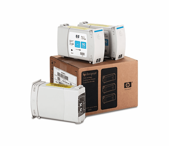 HEWC5083A C5083A (HP 90) Ink, 3/Pack, Cyan By HEWLETT PACKARD COMPANY