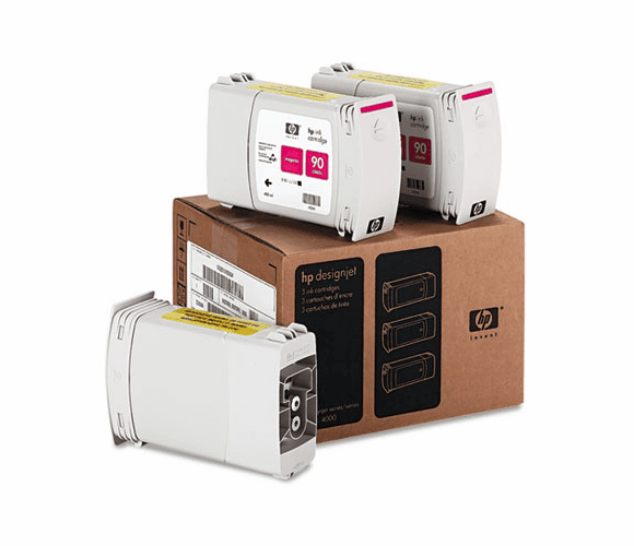 HEWC5084A C5084A (HP 90) Ink, 3/Pack, Magenta By HEWLETT PACKARD COMPANY