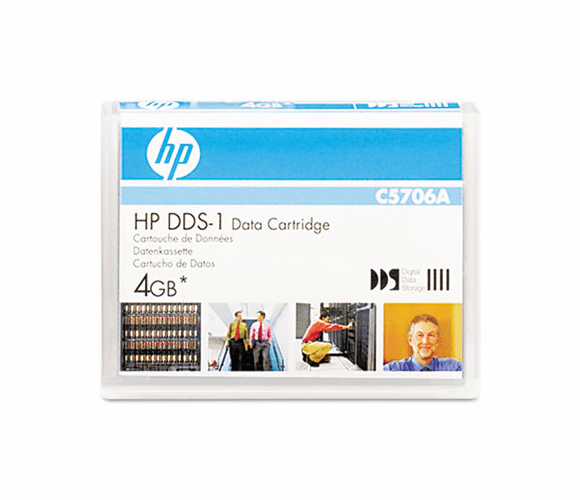 HEWC5706A 1/8" DDS-1 Cartridge, 90m, 2GB Native/4GB Compressed Capacity By HEWLETT PACKARD COMPANY