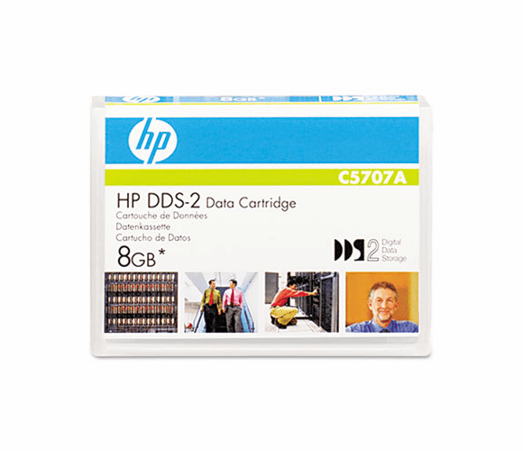 HEWC5707A 1/8" DDS-2 Cartridge, 120m, 4GB Native/8GB Compressed Capacity By HEWLETT PACKARD COMPANY