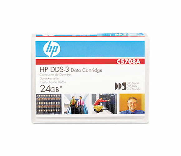 HEWC5708A 1/8" DDS-3 Cartridge, 125m, 12GB Native/24GB Compressed Capacity By HEWLETT PACKARD COMPANY