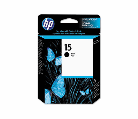HEWC6615DN140 C6615DN (HP 15) Ink, 603 Page-Yield, Black By HEWLETT PACKARD COMPANY