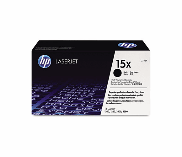 HEWC7115X C7115X (HP 15X) Toner, 3500 Page-Yield, Black By HEWLETT PACKARD COMPANY