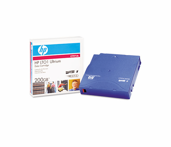 HEWC7971A 1/2" Ultrium LTO-1 Cartridge, 1998ft, 100GB Native/200GB Compressed Capacity By HEWLETT PACKARD COMPANY