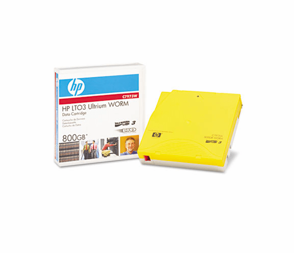 HEWC7973W 1/2" Ultrium LTO-3 Cartridge, 2200ft, 400GB Native/800GB Compressed Capacity By HEWLETT PACKARD COMPANY