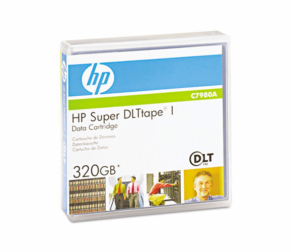 HEWC7980A 1/2" Super DLT Cartridge, 1828ft, 110GB Native/220GB Comp Capacity By HEWLETT PACKARD COMPANY