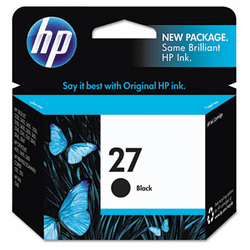 HEWC8727AN140 C8727AN (HP 27) Ink, 280 Page-Yield, Black By HEWLETT PACKARD COMPANY