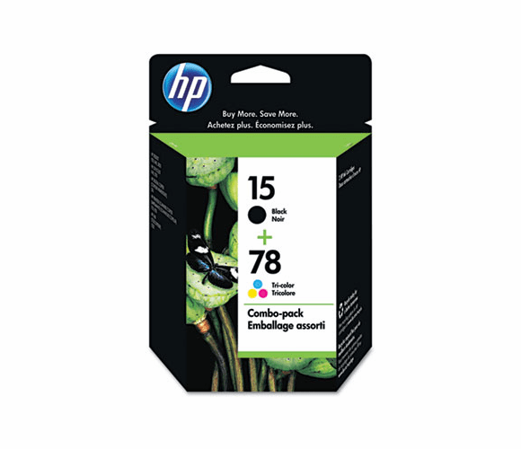 HEWC8789FN C8789FN (HP 15; HP 78) Ink, 500;560 Page-Yield, 2/Pack, Black; Tri-Color By HEWLETT PACKARD SUPPLIES