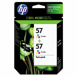 HEWC9320FN C9320FN (HP 57) Ink, 500 Page-Yield, 2/Pack, Tri-Color By HEWLETT PACKARD COMPANY