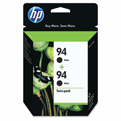 HEWC9350FN C9350FN (HP 94) Ink, 480 Page-Yield, 2/Pack, Black By HEWLETT PACKARD COMPANY