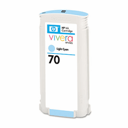 HEWC9390A C9390A (HP 70) Ink, Light Cyan By HEWLETT PACKARD COMPANY