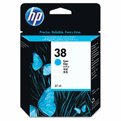 HEWC9415A C9415A (HP 38) Ink, 4500 Page-Yield, Cyan By HEWLETT PACKARD COMPANY