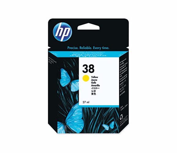 HEWC9417A C9417A (HP 38) Ink, 800 Page-Yield, Yellow By HEWLETT PACKARD COMPANY