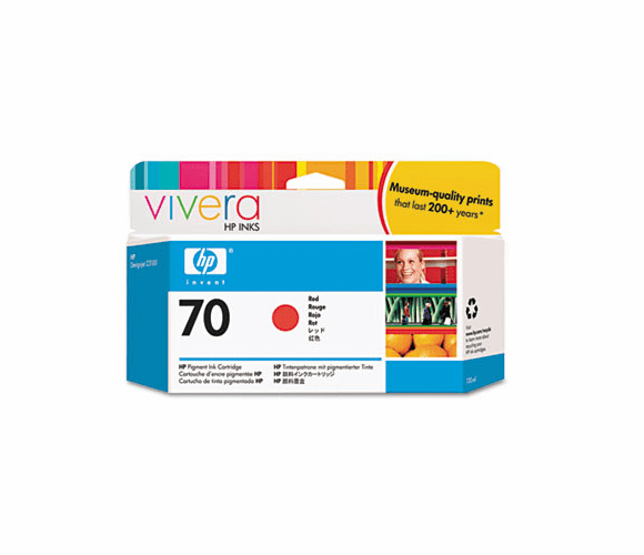 HEWC9456A C9456A (HP 70) Ink, Red By HEWLETT PACKARD COMPANY