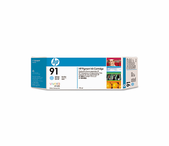 HEWC9470A C9470A (HP 91) Ink, Light Cyan By HEWLETT PACKARD COMPANY
