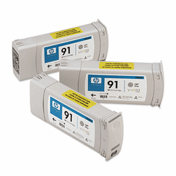 HEWC9482A C9482A (HP 91) Ink, 3/Pack, Light Gray By HEWLETT PACKARD COMPANY