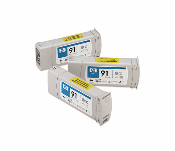 HEWC9482A C9482A (HP 91) Ink, 3/Pack, Light Gray By HEWLETT PACKARD COMPANY