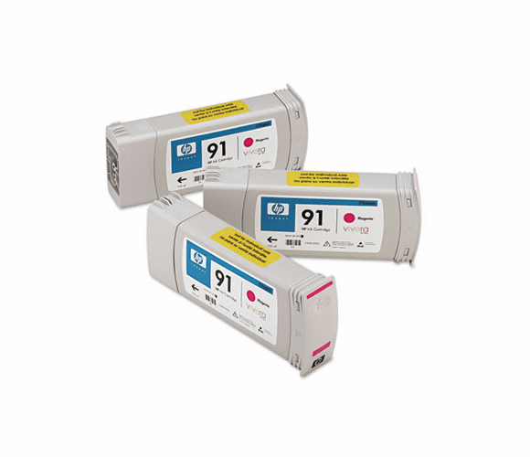 HEWC9484A C9484A (HP 91) Ink, Magenta, 3/Pack By HEWLETT PACKARD COMPANY