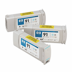 HEWC9486A C9486A (HP 91) Ink, Light Cyan, 3/Pack By HEWLETT PACKARD COMPANY