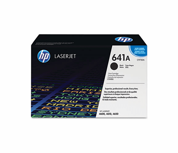 HEWC9720A C9720A Toner, 9000 Page-Yield, Black By HEWLETT PACKARD COMPANY