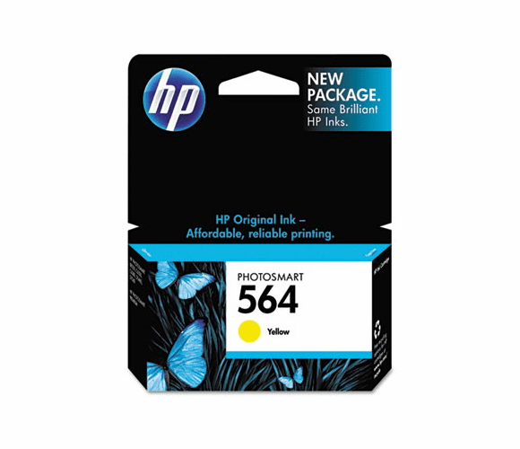 HEWCB320WN CB320WN (HP 564) Ink, 300 Page-Yield, Yellow By HEWLETT PACKARD