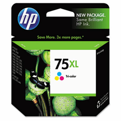 HEWCB338WN CB338WN (HP 75XL) Ink, 520 Page-Yield, Tri-Color By HEWLETT PACKARD COMPANY