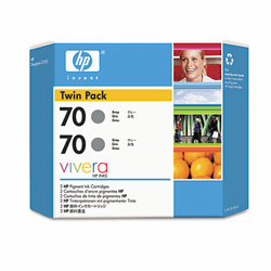HEWCB341A CB341A (HP 70) Ink, 2/Pack, Gray By HEWLETT PACKARD COMPANY