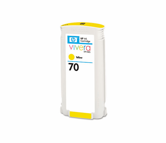 HEWCB345A CB345A (HP 70) Ink, 2/Pack, Yellow By HEWLETT PACKARD COMPANY