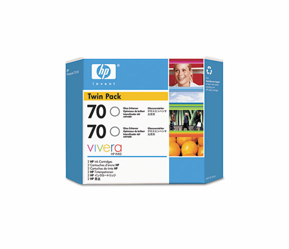 HEWCB350A CB350A (HP 70) Ink, 2/Pack, Clear By HEWLETT PACKARD COMPANY