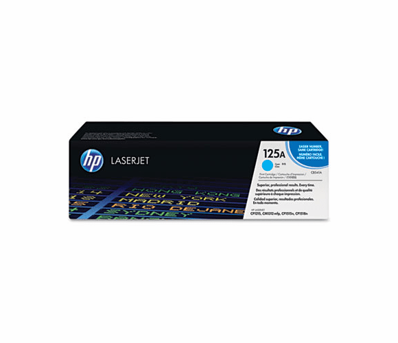 HEWCB541A CB541A (HP 125A) Toner, 1,400 Page-Yield, Cyan By HEWLETT PACKARD SUPPLIES