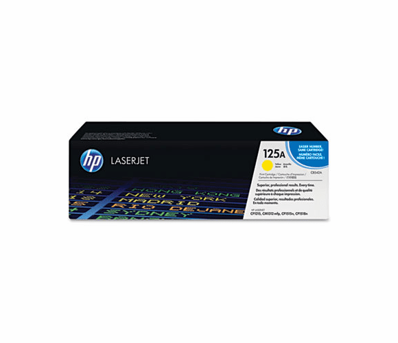 HEWCB542A CB542A (HP 125A) Toner, 1,400 Page-Yield, Yellow By HEWLETT PACKARD SUPPLIES