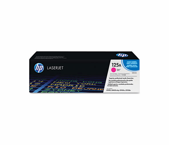 HEWCB543A CB543A (HP 125A) Toner, 1,400 Page-Yield, Magenta By HEWLETT PACKARD SUPPLIES