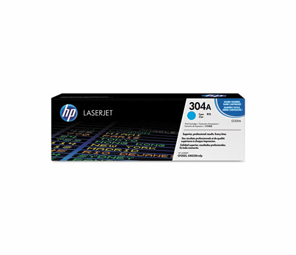 HEWCC531A CC531A Toner, 2800 Page-Yield, Cyan By HEWLETT PACKARD SUPPLIES