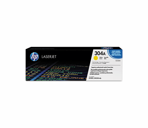 HEWCC532A CC532A Toner, 2800 Page-Yield, Yellow By HEWLETT PACKARD SUPPLIES